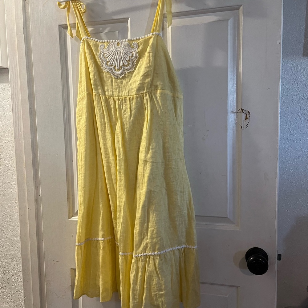 Lilly Pulitzer Yellow Sundress